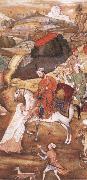 Hindu painter Sultan Sanjar and the widow china oil painting reproduction